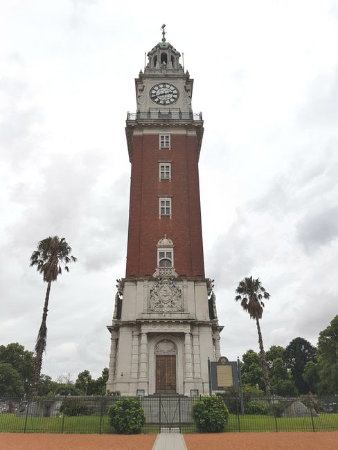 Torre Monumental, known as Torre de los Ingleses (Tower of the English) until the Falklands War in 1982