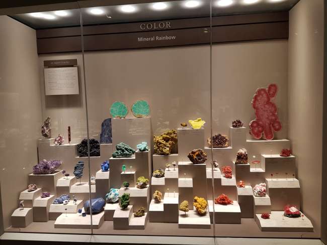 Impresiones del Museo Nacional de Historia Natural (incl. Diamante Hope)