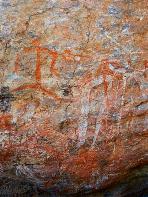 Kakadu NP - Aboriginal Art Site