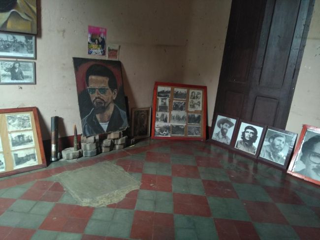 Museo de la Revolucion mit unseren alten Freunden Camillo Cienfuegos, El Che  und El Commandante y Jefe Fidel Castro