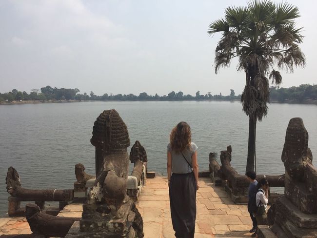 angelegter See der Khmer