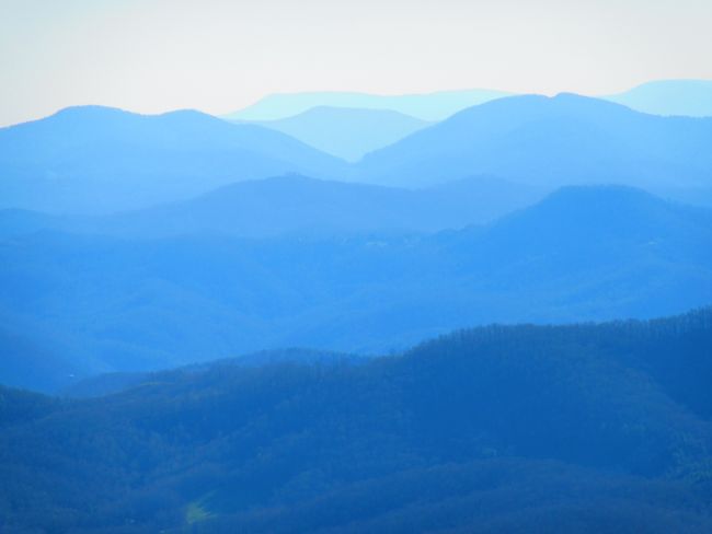 Blue Ridge Parkway und Great Smoky Mountains