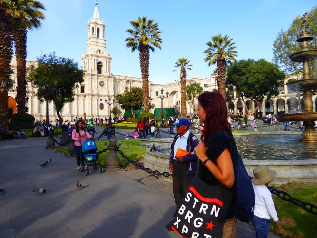 Arequipa's mermaid flashback and a 'very special day' on the way to Bolivia
