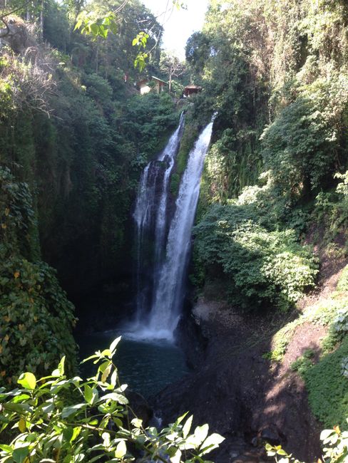'Sacred Garden' waterfall
