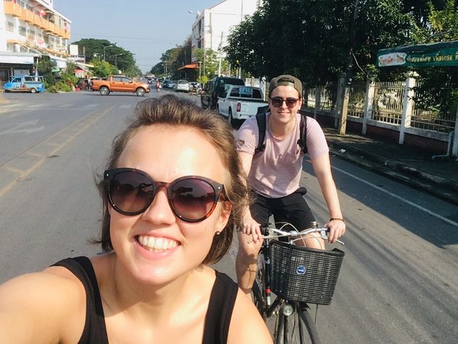 Biking in Ayutthaya 🚲