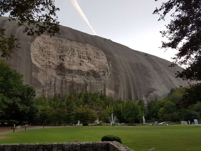 Just laying around in the area: Stone Mountain / giant granite rock