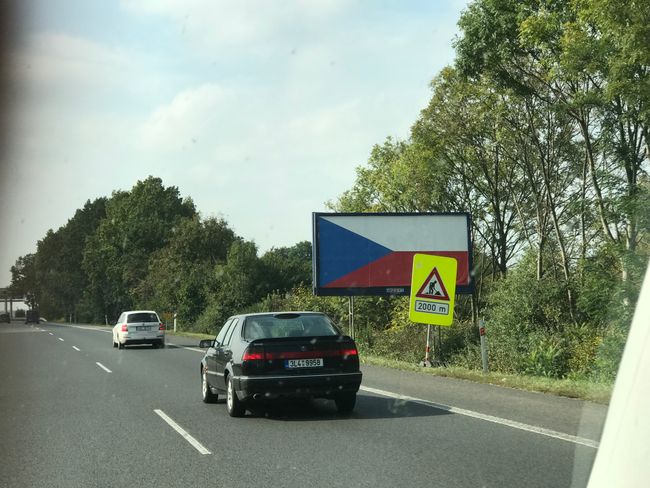keine Werbung an tschechischen Autobahnen