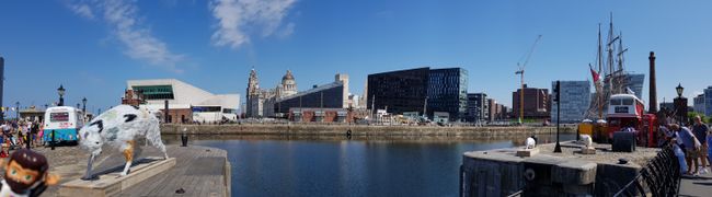 Museum quarter over the Canning Dock