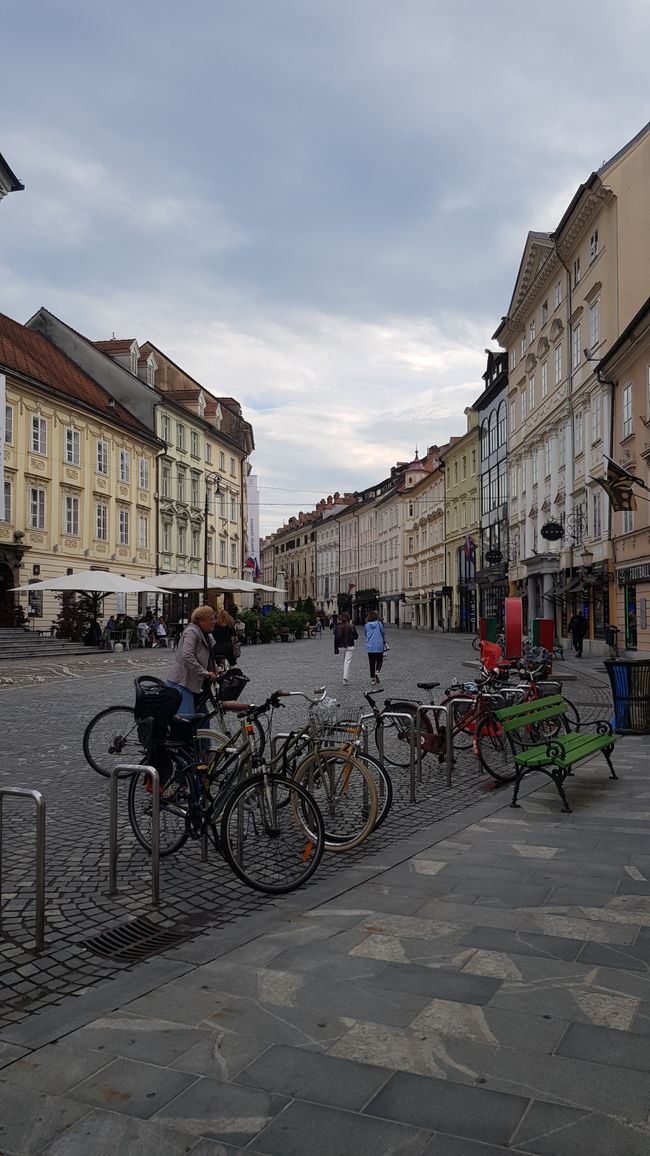 Ljubljana - die grüne Stadt (1. Stop)