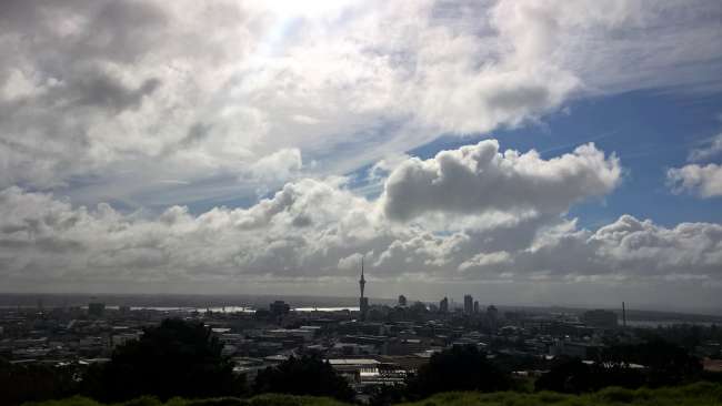 View from the Auckland Sky Tower