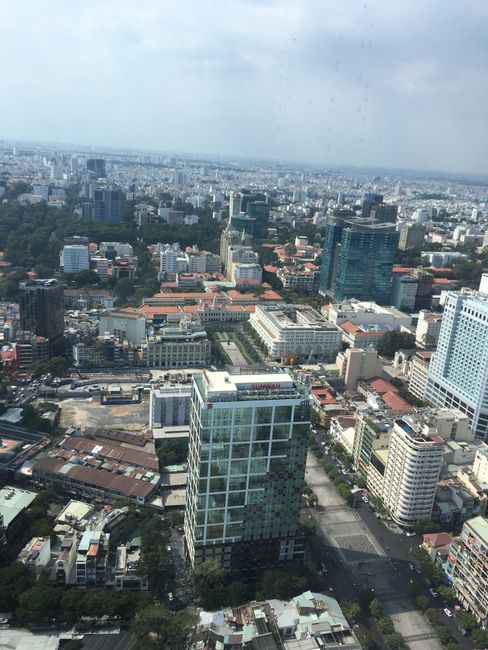 View from the top of the Bitexco Tower