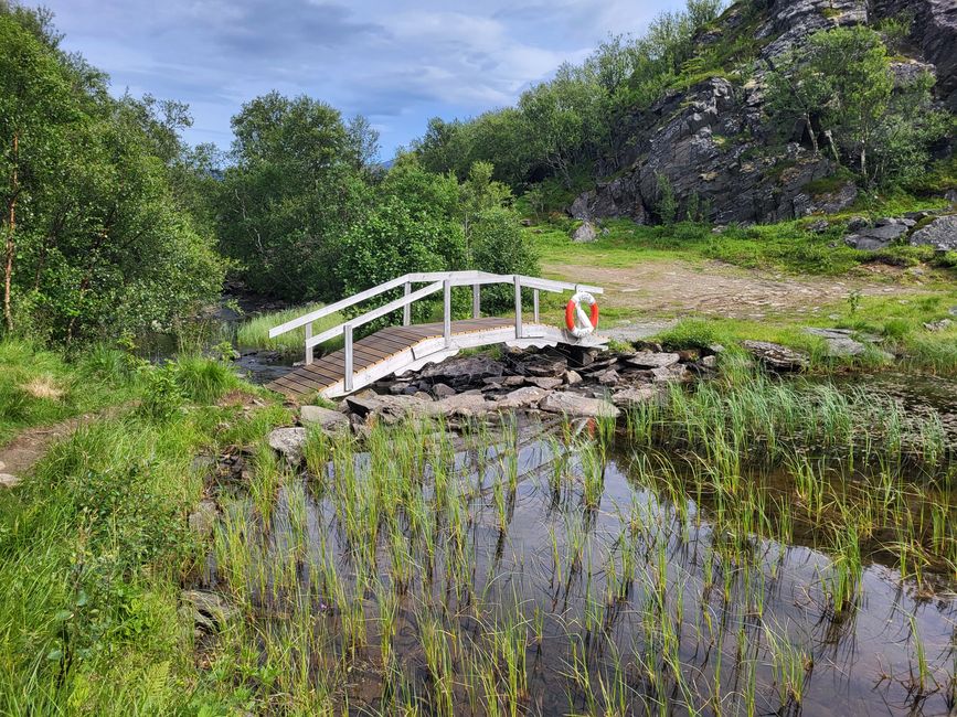 Small bridge in Norway