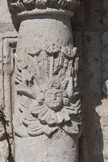 The Inca God on the Church Portal