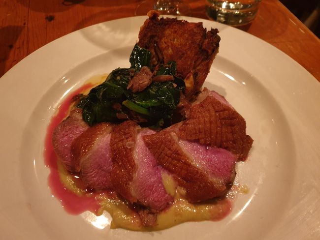 Dining at 'Tables' - Duck