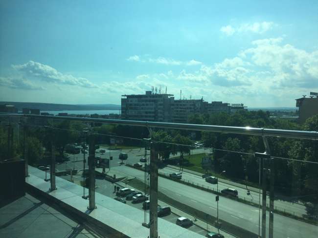 Die Aussicht von der Varna Mall