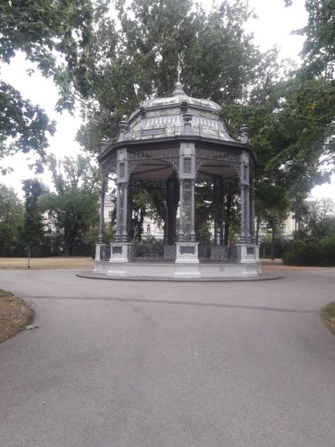 pavilion in the city park