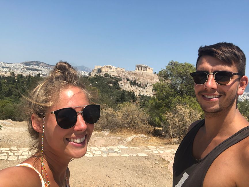 Athen - eine sehr schöne und abwechslungsreiche Stadt - überall Steinhaufen zu finden🤭🫶🏼