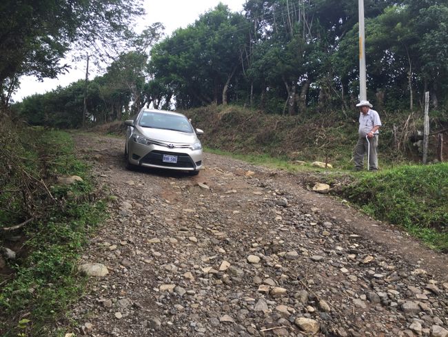 Without Jeep through Costa Rica
