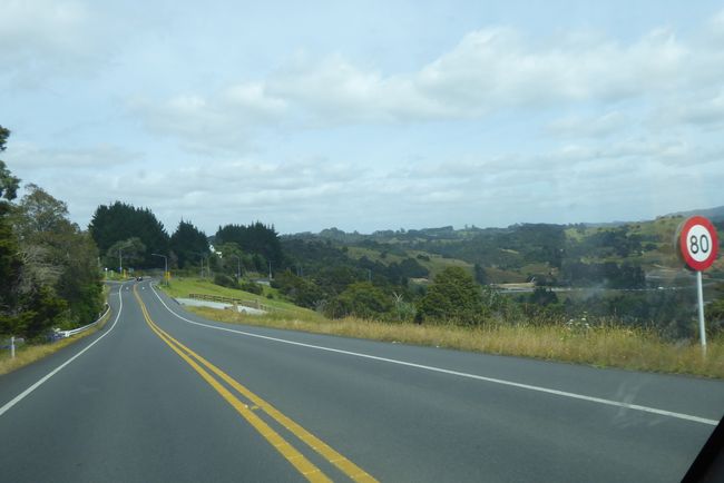 Across the North Island to SH1