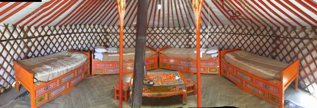 Yurt Camp No. 1 in Khustain Nuruu National Park