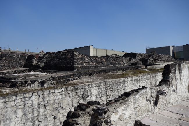 Templo Mayor - Remains of an Aztec temple in the city center