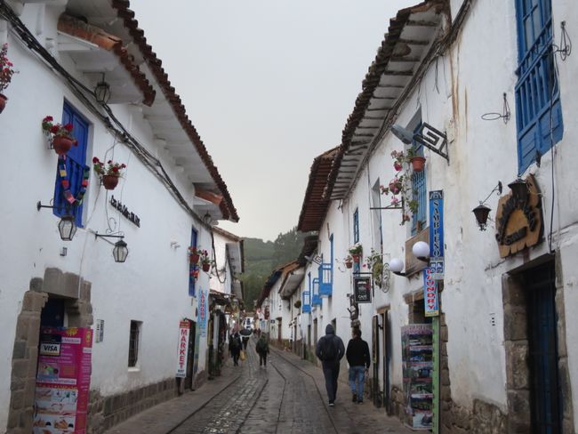 Cuzco, an old Inca city