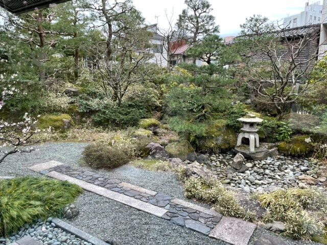 Kleiner Garten wie ihn Samurai damals wahrscheinlich hatten