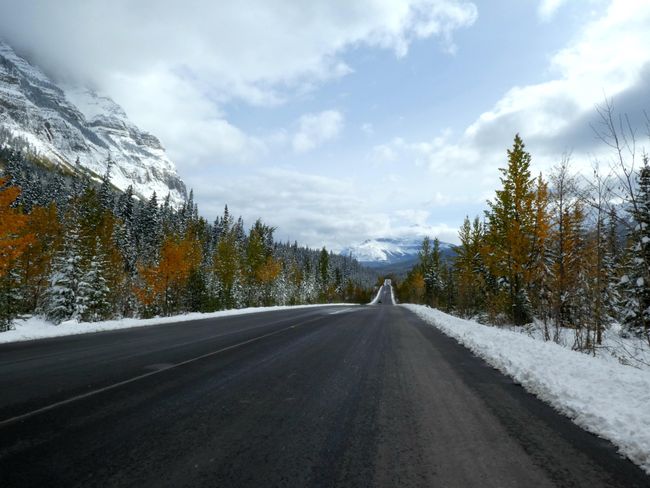 Icefield Parkway - probably the most famous road in Canada