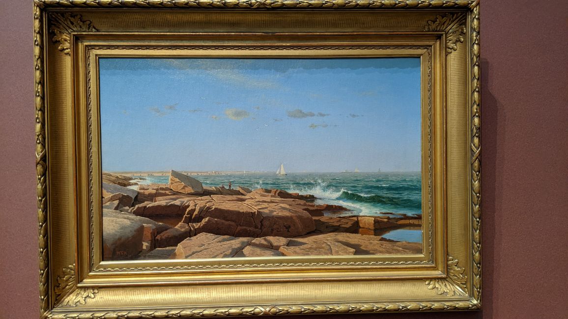 Narragansett Bay (Oil on canvas, 1864)
