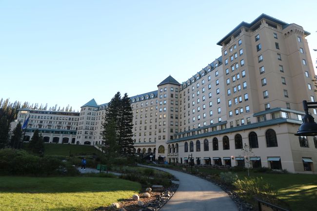 the famous Fairmont Hotel