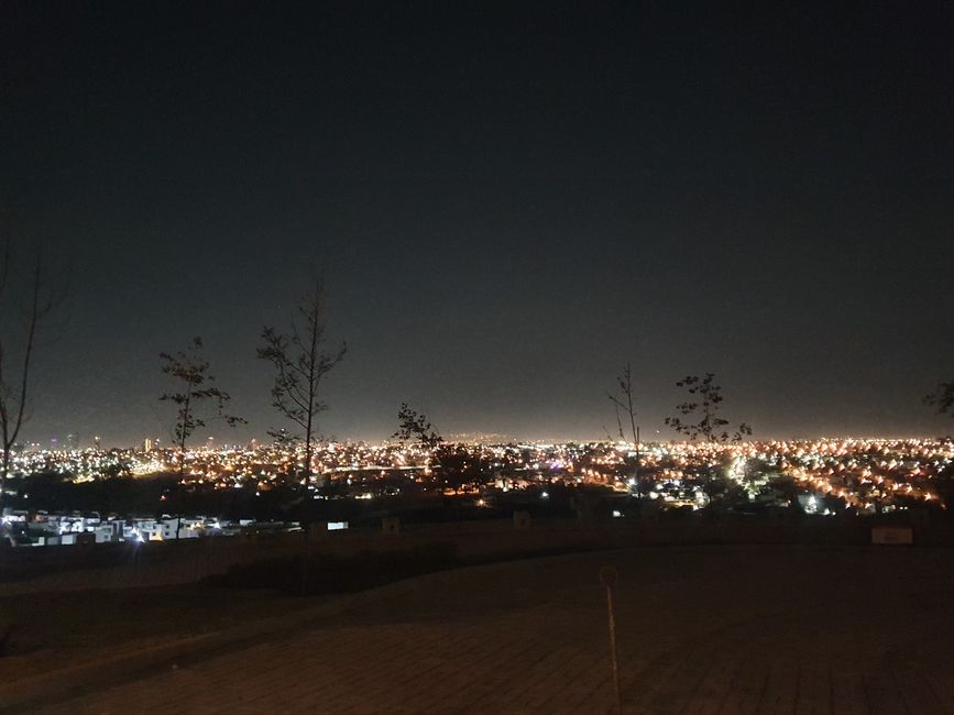 Puebla bei Nacht