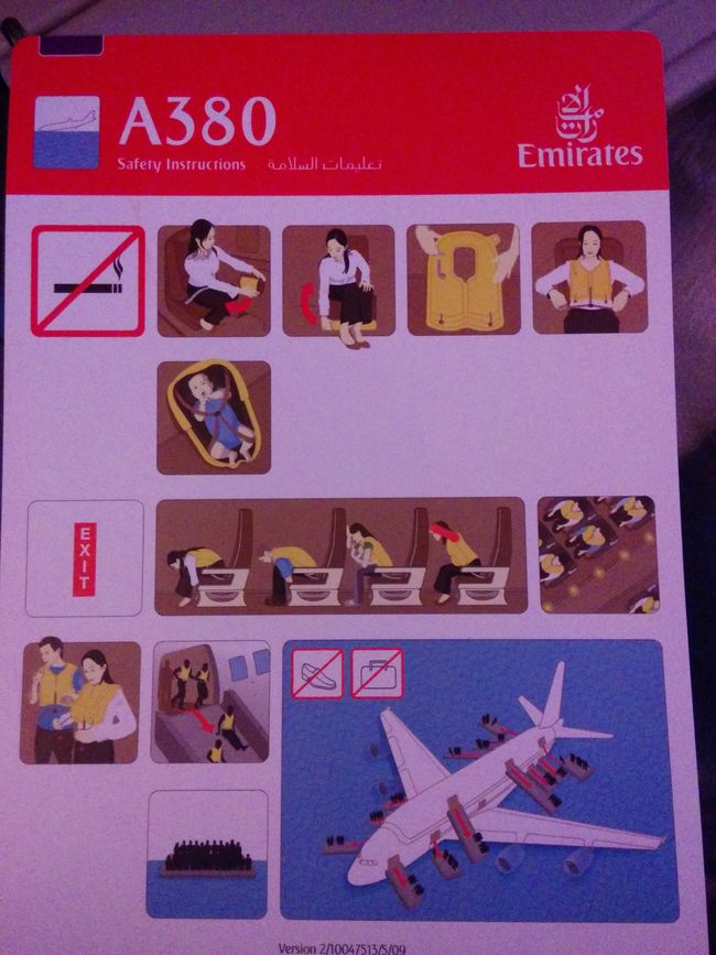 Tag 13 (2015) Mit dem A380 zurück nach Hause