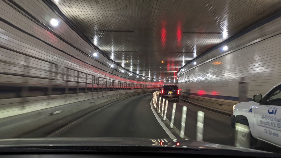 Lincoln Tunnel - 16 $ Maut 
