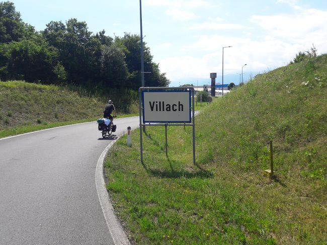 Villach - the Italian city in Austria