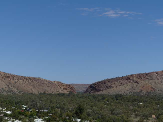 Longer than planned in Alice Springs