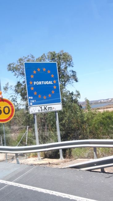 Almost in Portugal!
