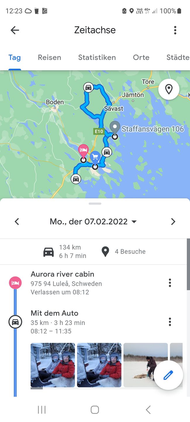 Luleå 7 de febrero de 2022