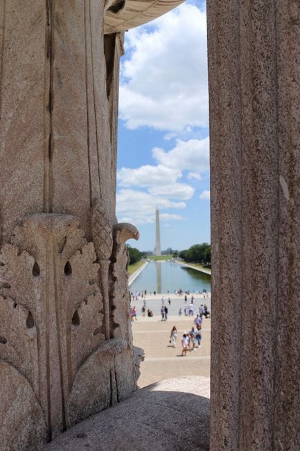 Washington Monument//Lincoln Memorial