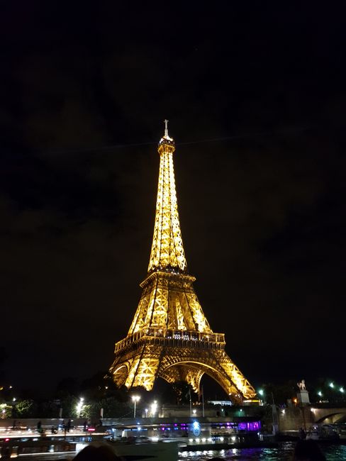 La Tour Eiffel bei Nacht 