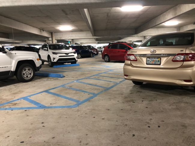 So sehen Rolli Parkplätze aus!!!