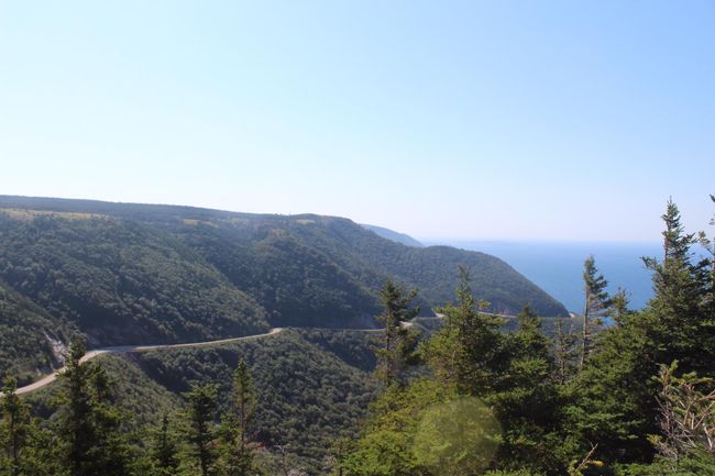 view on the Cabot Trail