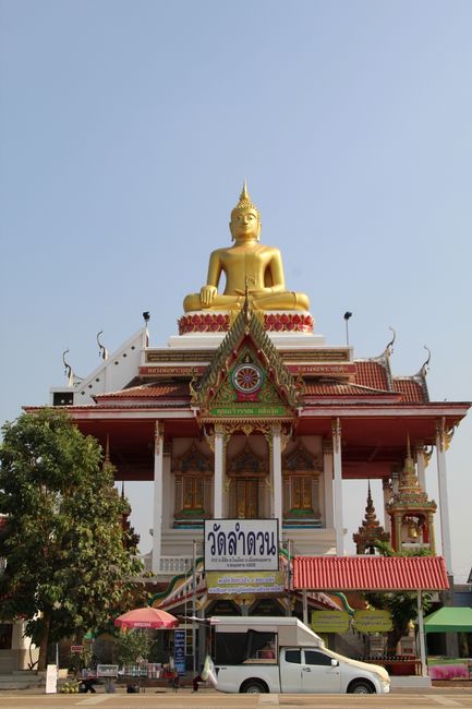 Temple with 'Big Buddha' on the roof