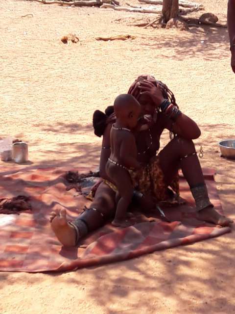 Himba Tribe nahe Outjo
