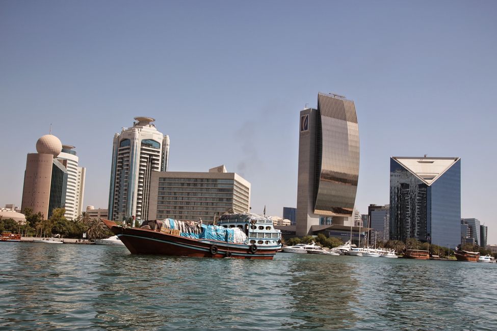 Day 4 (2014): Boat trip on Dubai Creek & Deira Souk