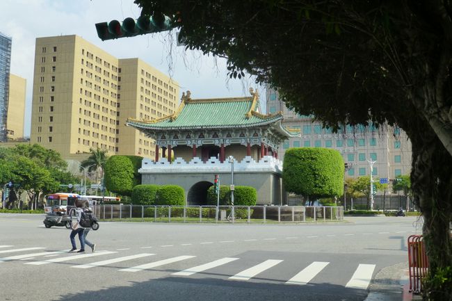 Das East Gate von Taipeh.