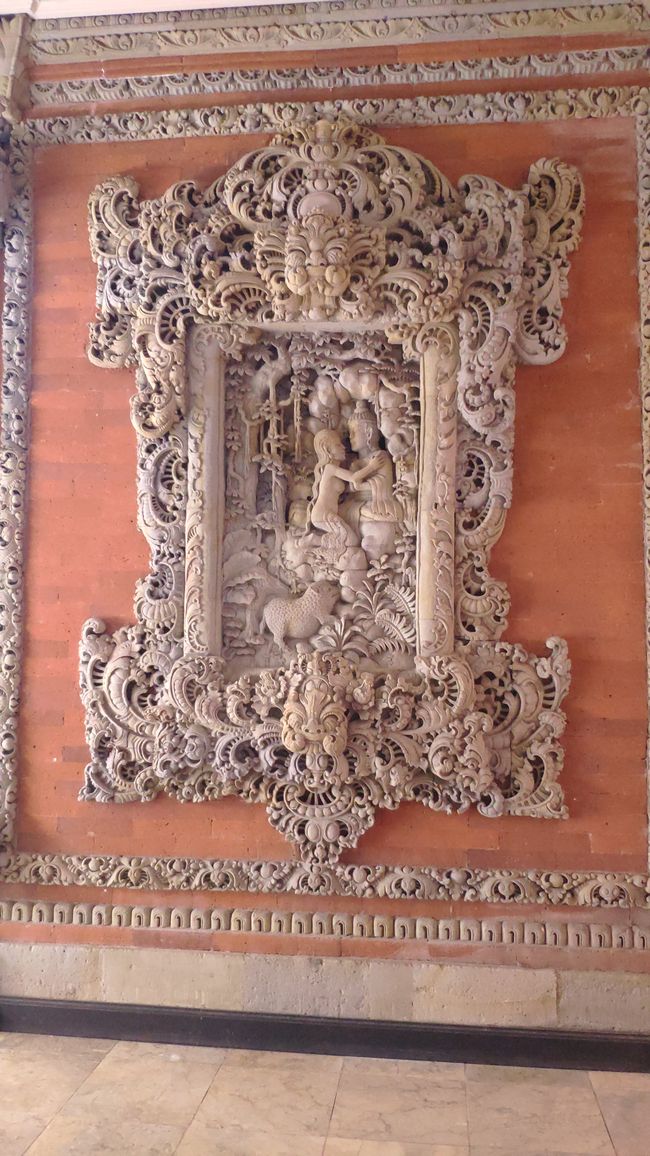Relief in the staircase