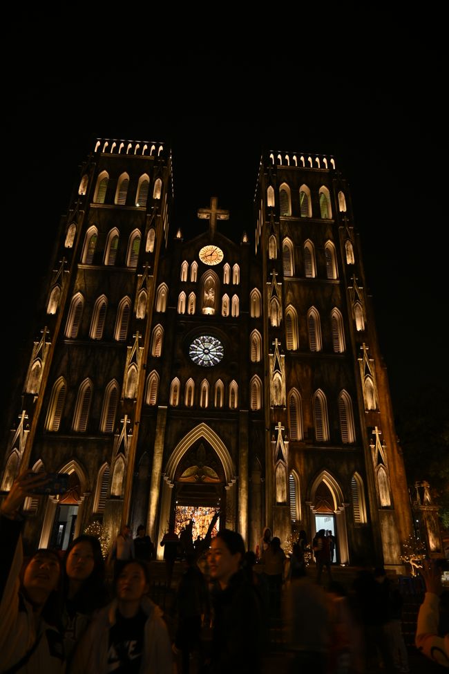 Kathedrale St. Joseph bei Nacht