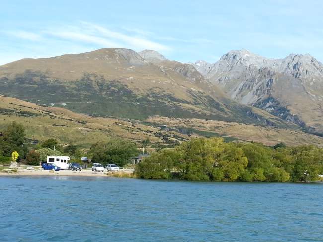 30.01 Monday, Hayes Lake, Queenstown, Glenorchy, Paradise, sunny, 25 degrees