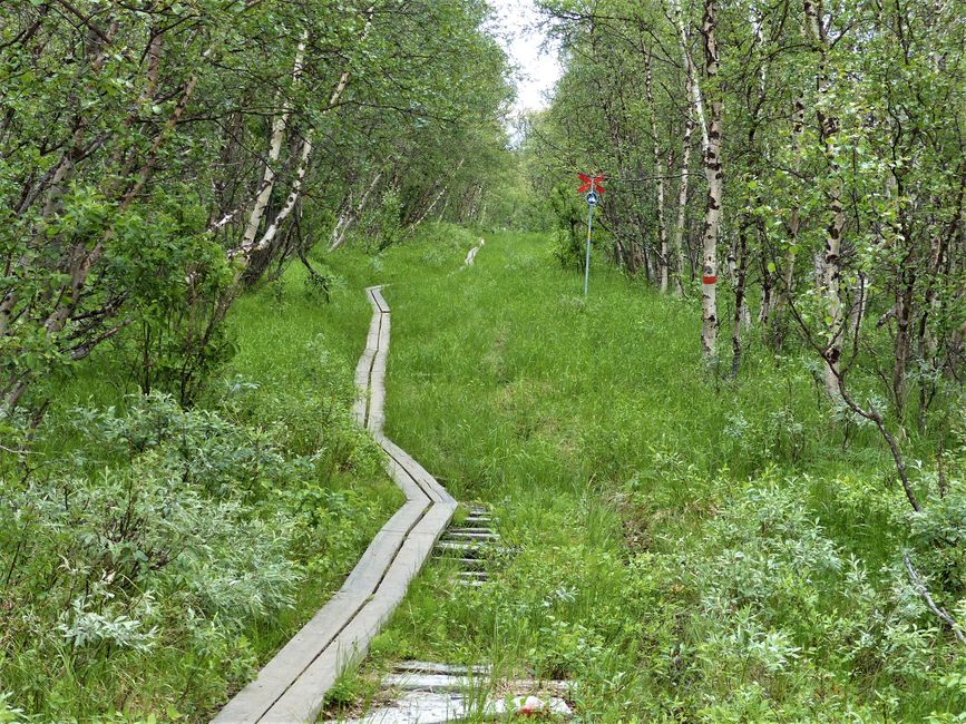 Trip to Kiruna and hiking on the Kungsleden