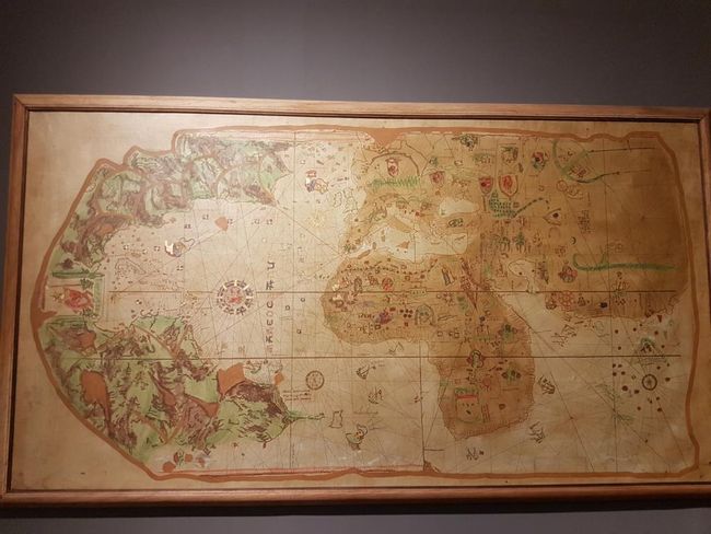 Weltkarte zur Zeit der Spanischen Eroberung
